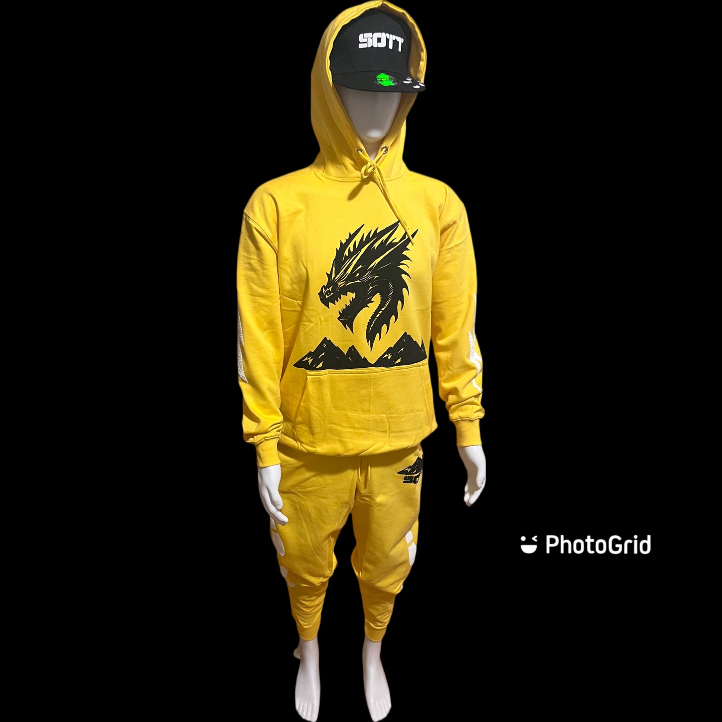 Men’s Yellow Sweatsuit