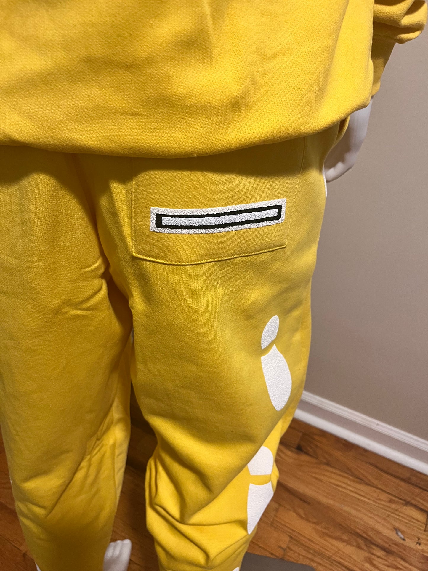 Men’s Yellow Sweatsuit